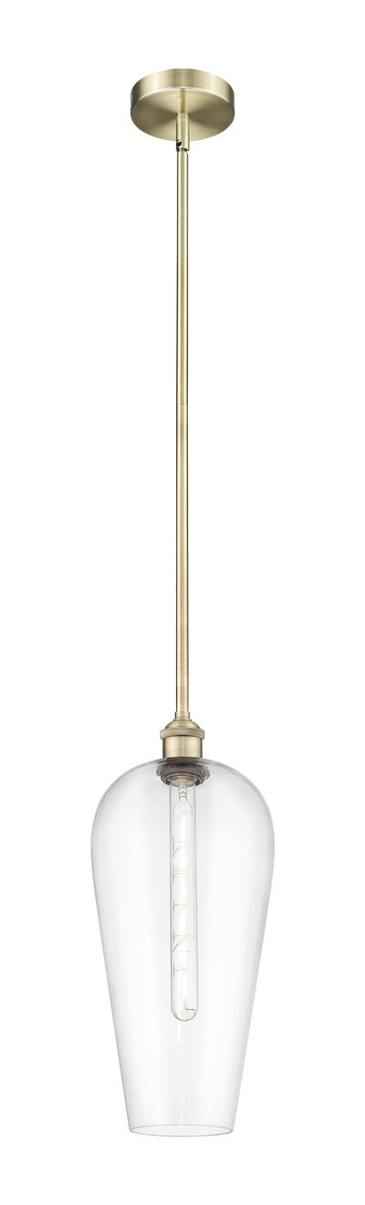Edison Mini Pendant Antique Brass Finish