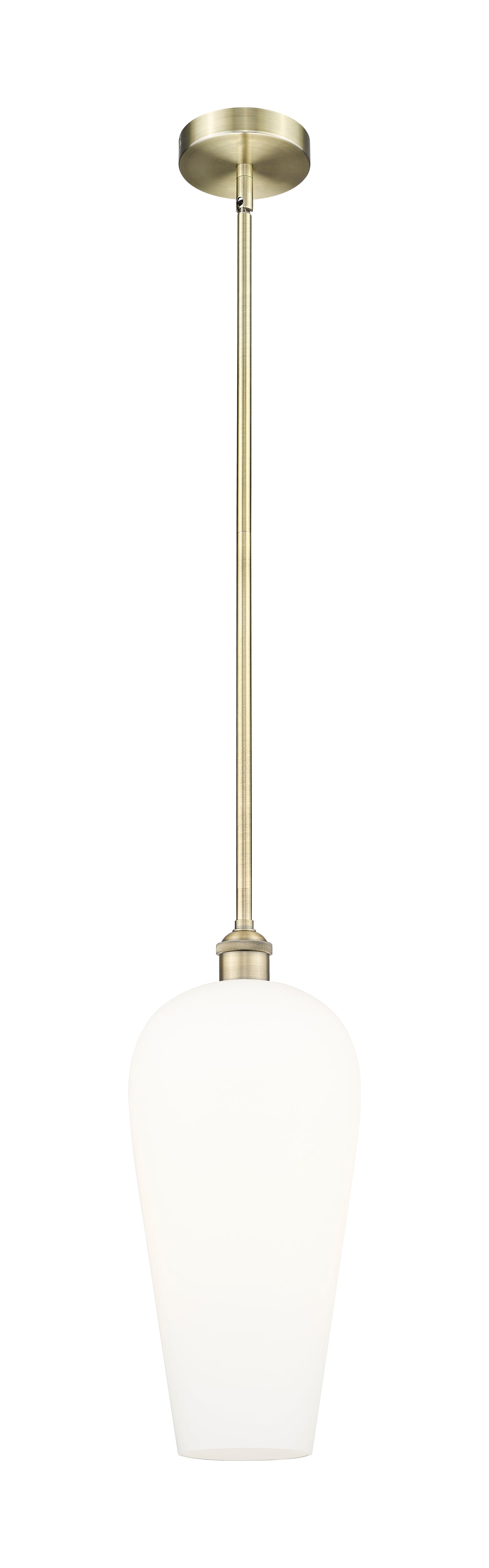 Edison Mini Pendant Antique Brass Finish