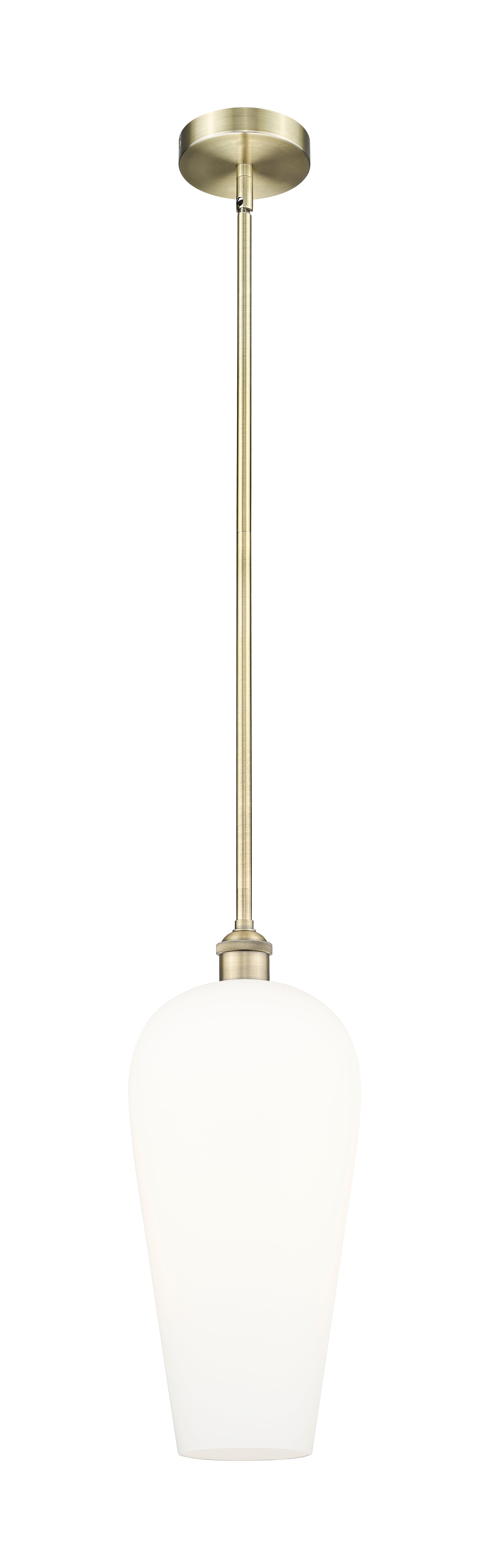 Edison Mini Pendant Antique Brass Finish