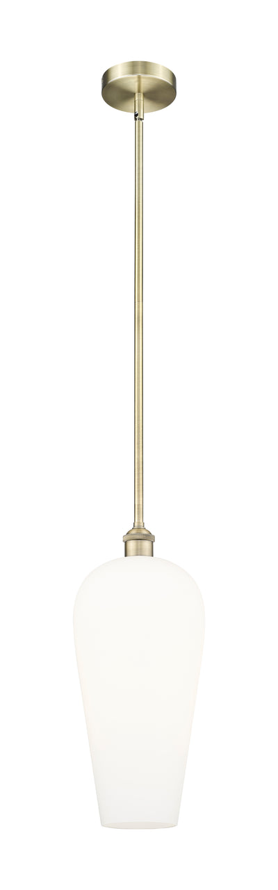 Edison Mini Pendant Antique Brass Finish