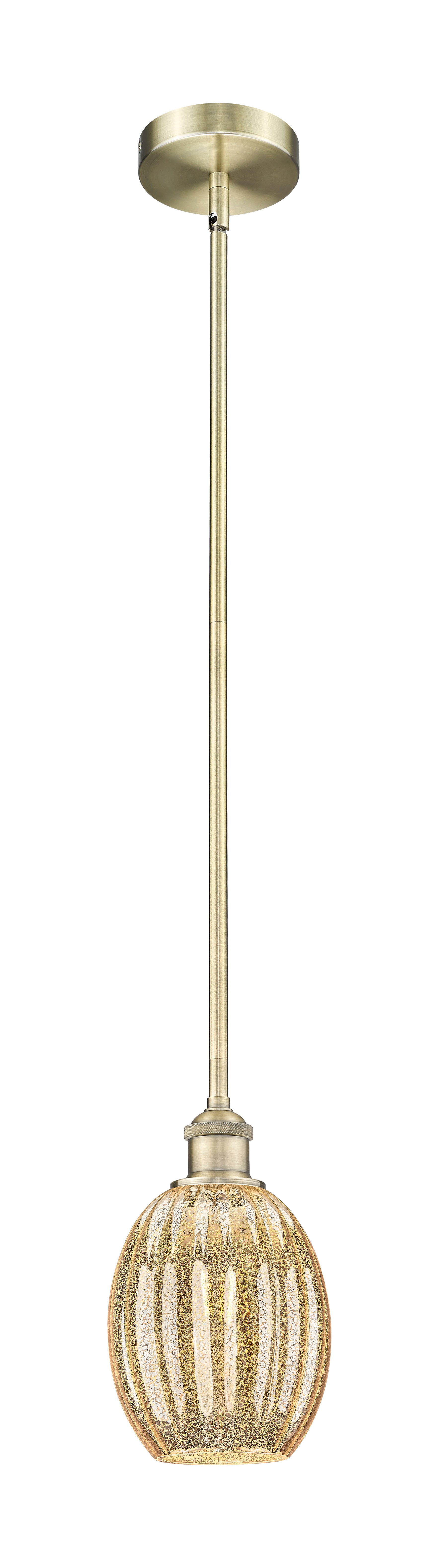 Edison Mini Pendant Antique Brass Dimmable