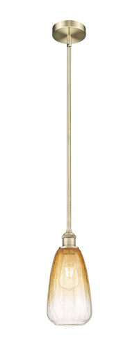 Edison Mini Pendant Antique Brass 6 Inch