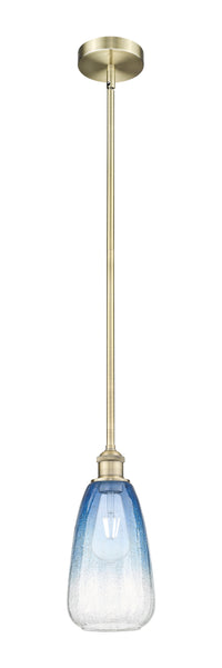 Edison Mini Pendant Antique Brass 6 Inch