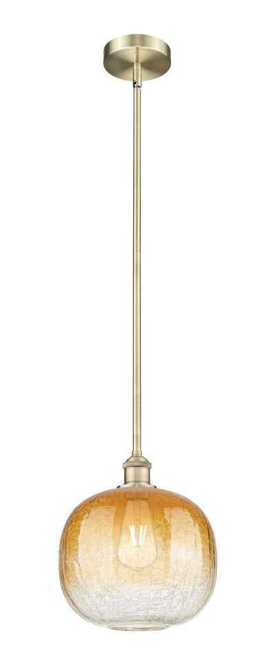 Edison Mini Pendant Antique Brass Cast