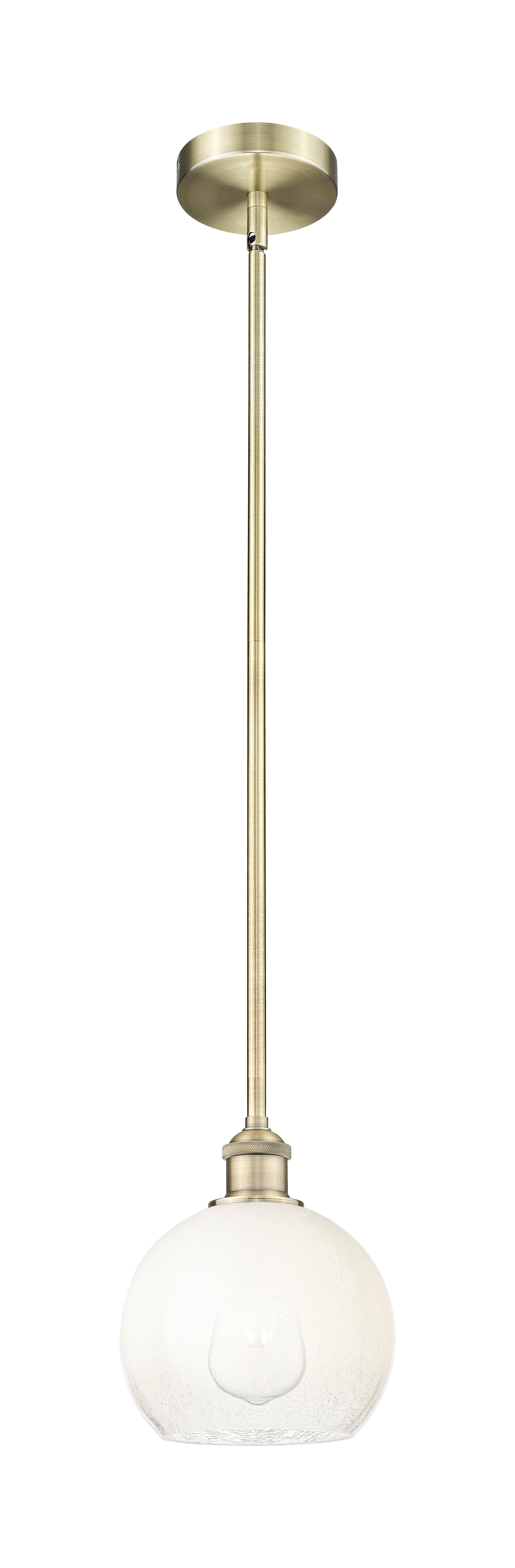Edison Mini Pendant Antique Brass Finish