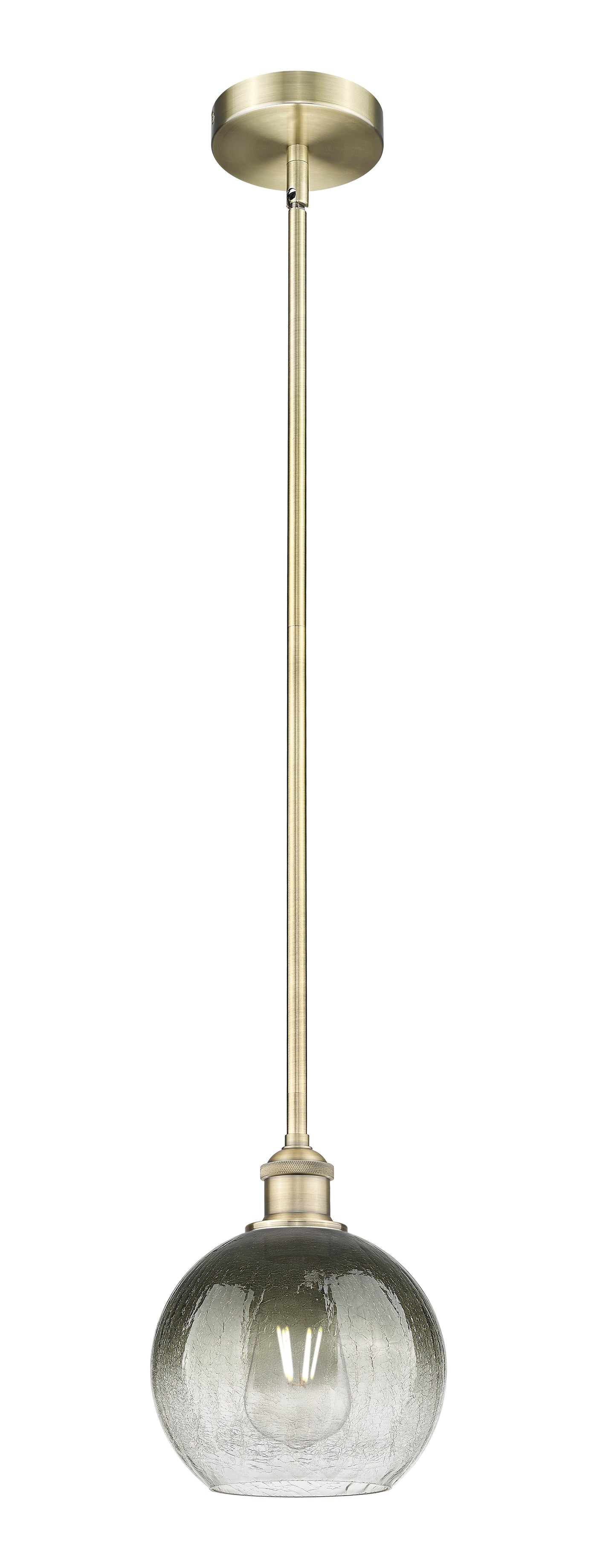 Edison Mini Pendant Antique Brass Finish