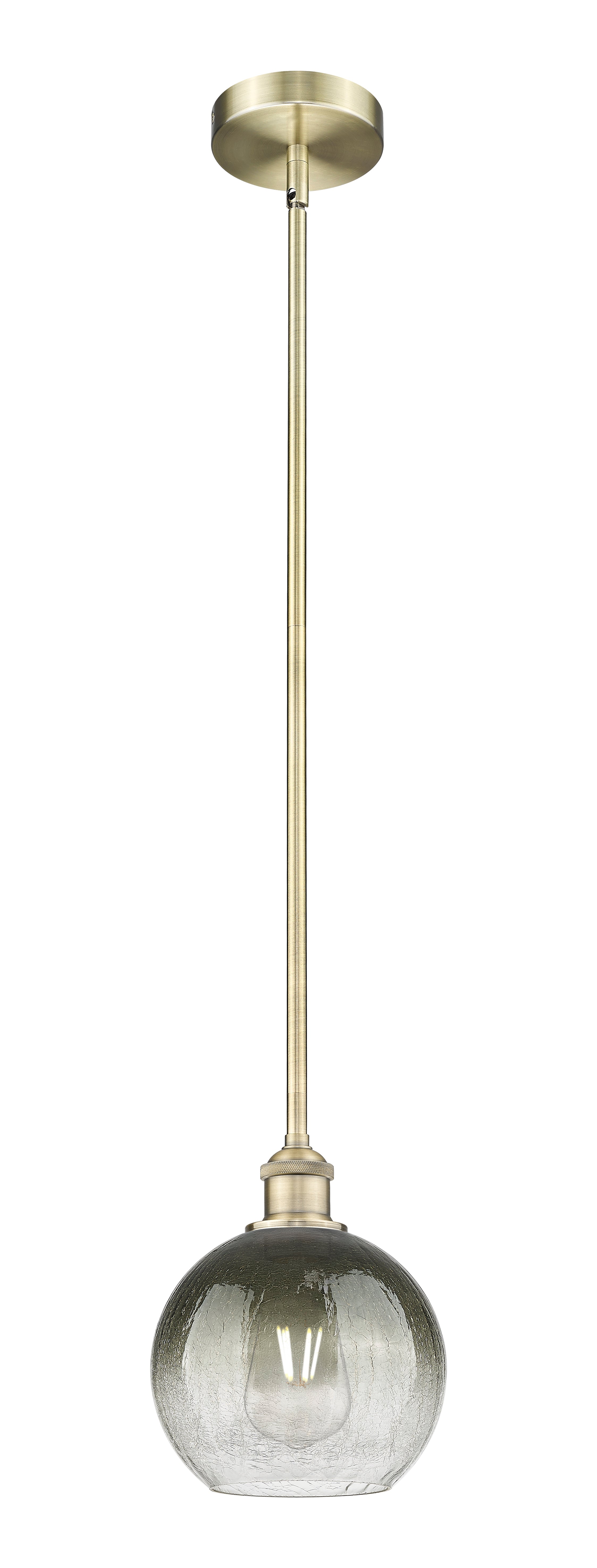 Edison Mini Pendant Antique Brass Finish