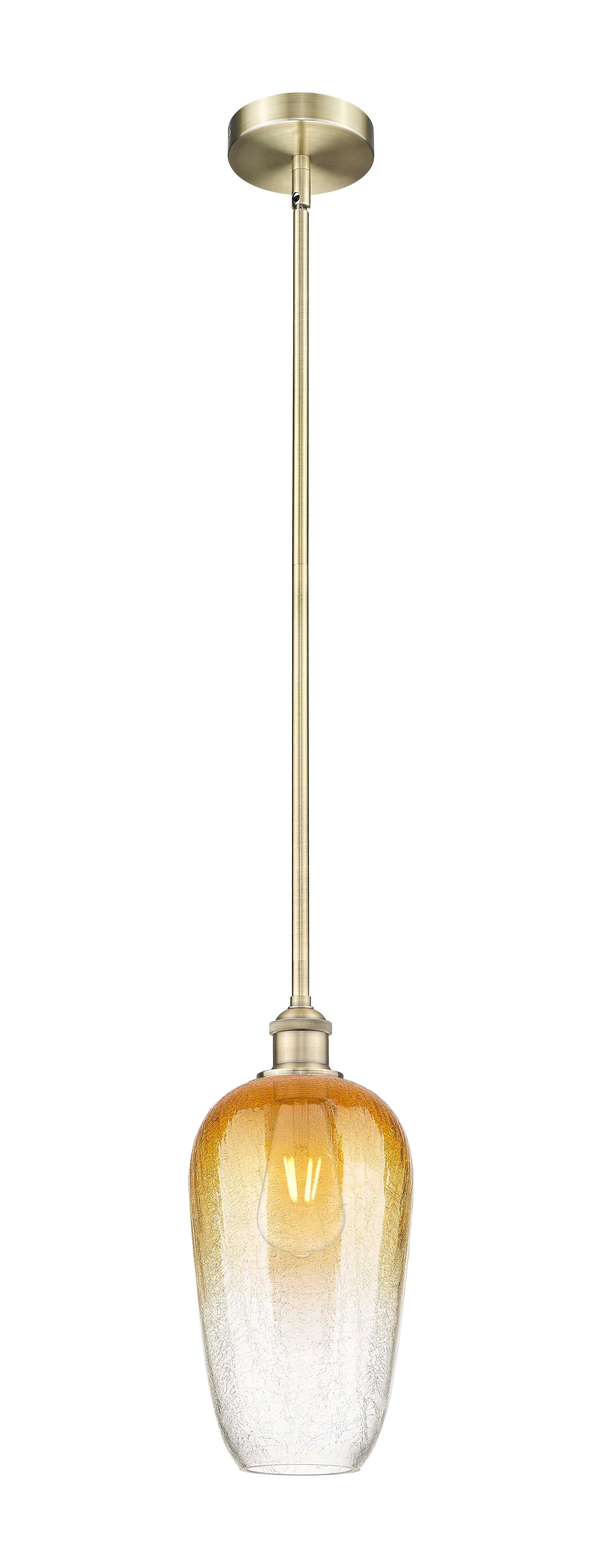 Edison Mini Pendant Antique Cast Brass