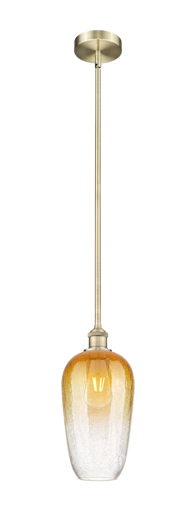 Edison Mini Pendant Antique Cast Brass