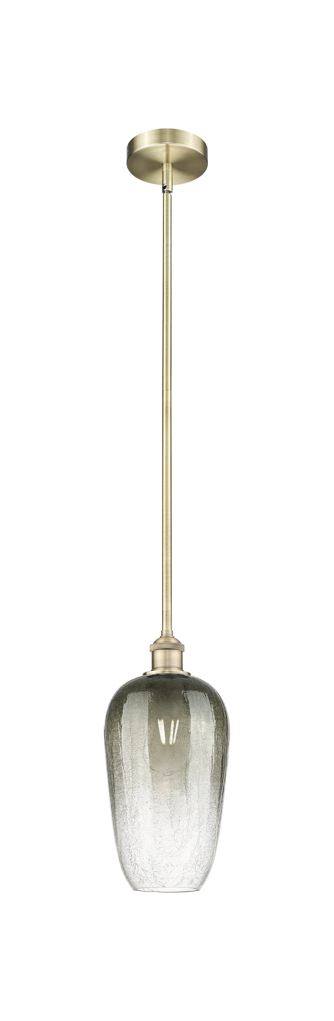 Edison Mini Pendant Antique Cast Brass