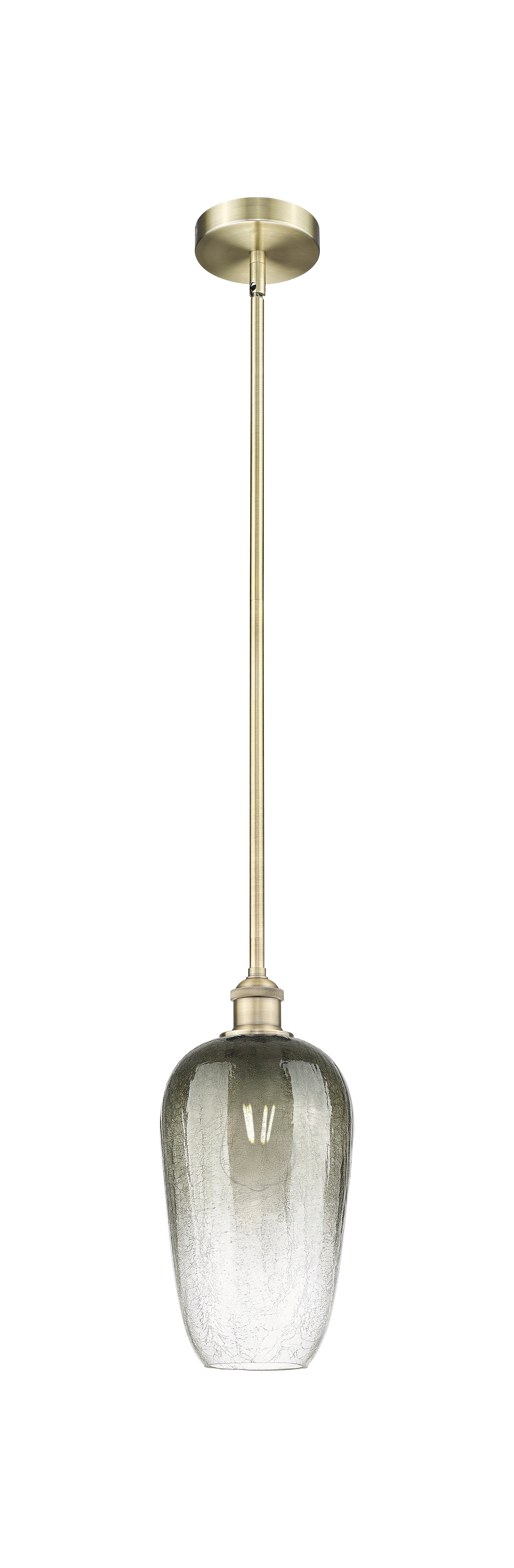 Edison Mini Pendant Antique Cast Brass