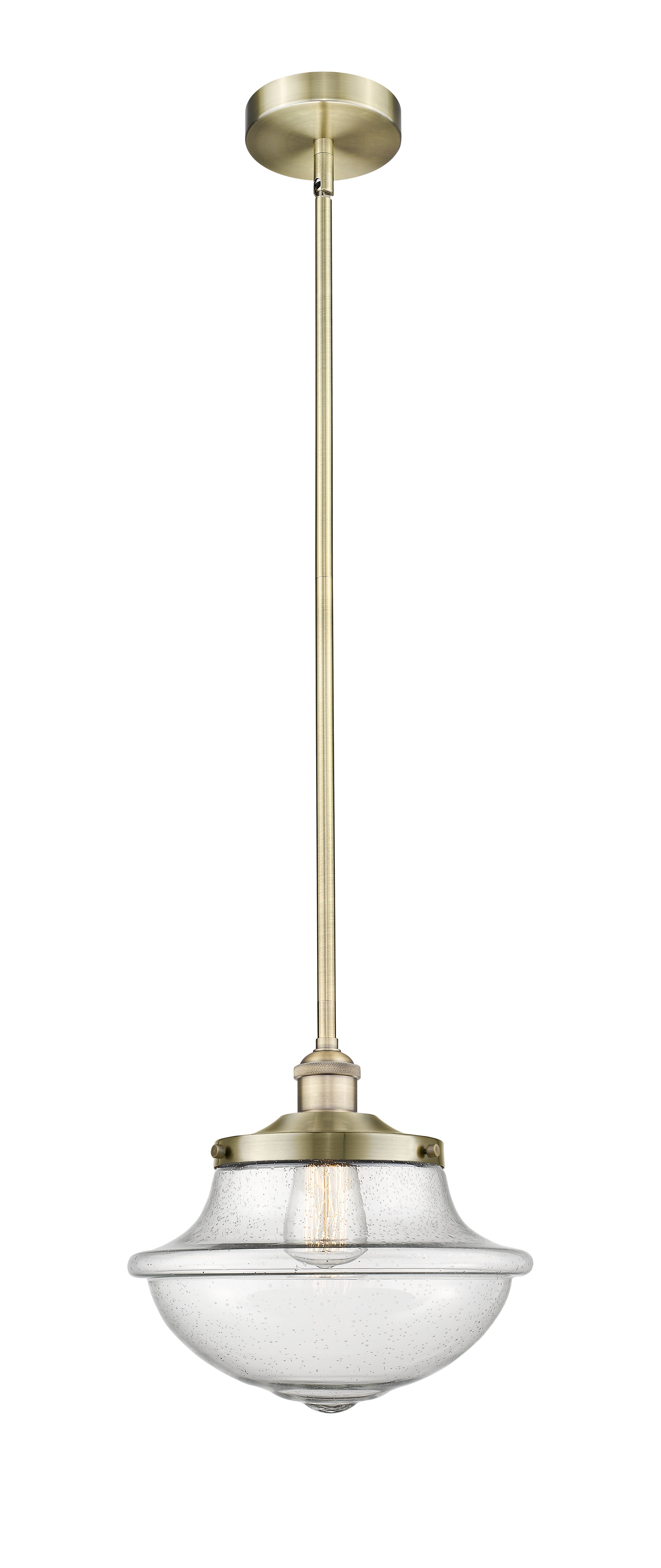 Edison Mini Pendant Antique Brass Finish