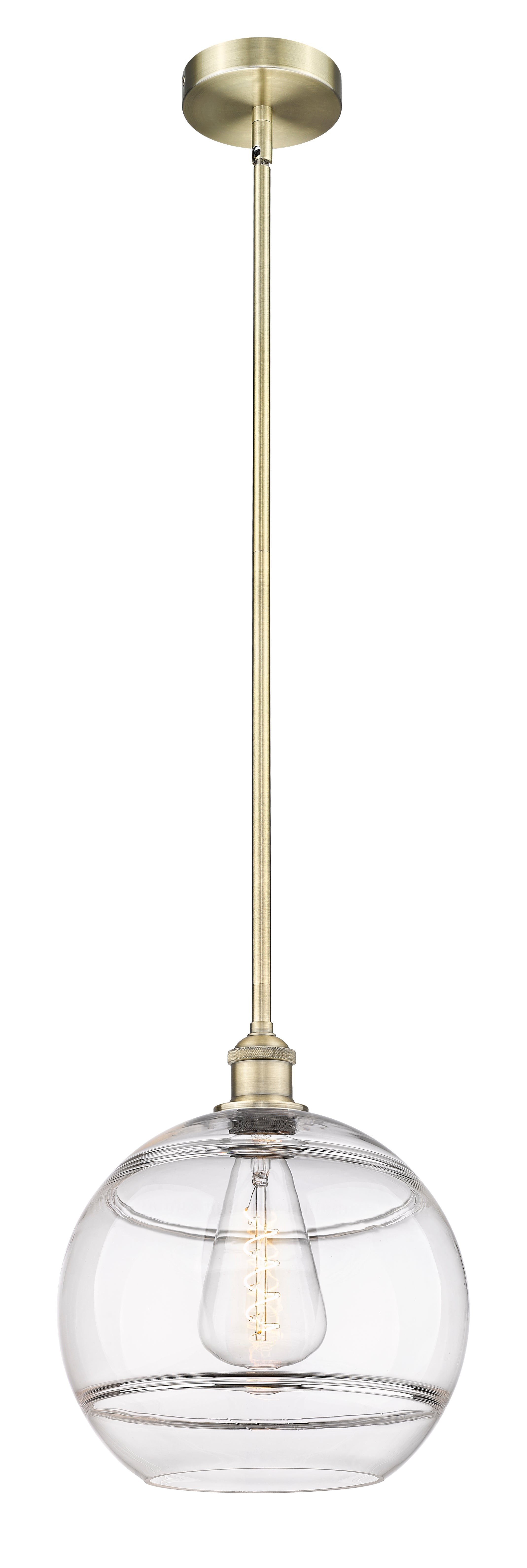 Edison Mini Pendant Antique Brass