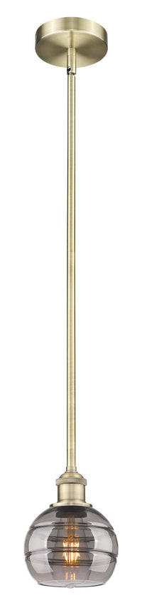 Edison Mini Pendant Cast Brass Antique