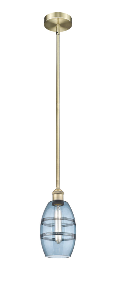 Edison Mini Pendant Antique Brass Finish