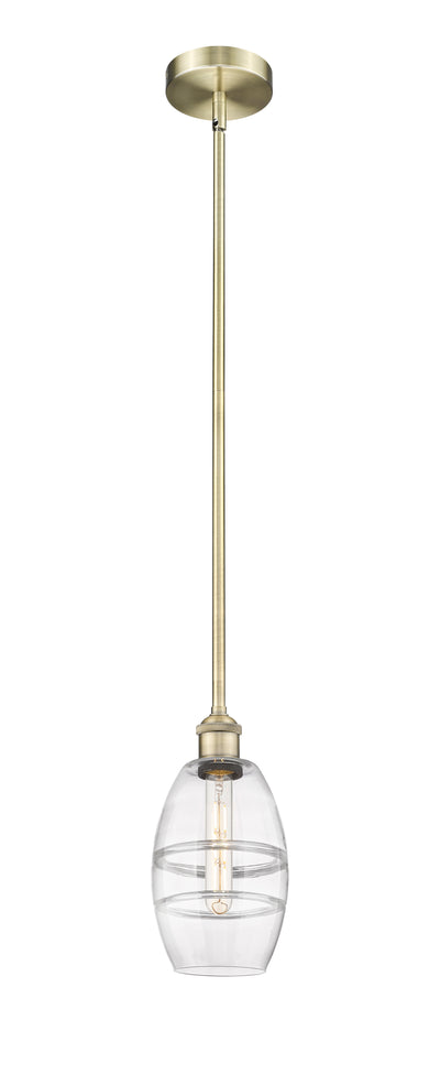 Edison Mini Pendant Antique Brass Finish