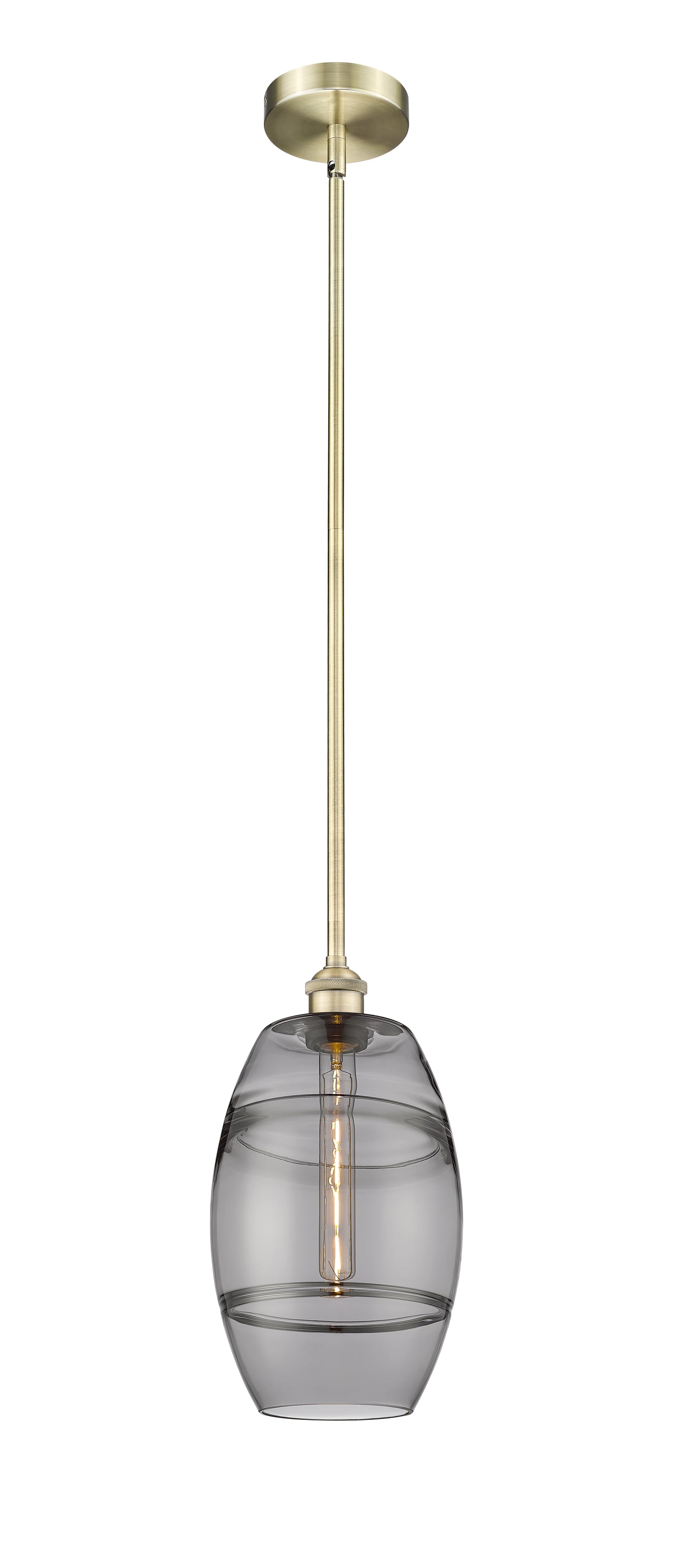 Edison Mini Pendant Antique Brass Finish