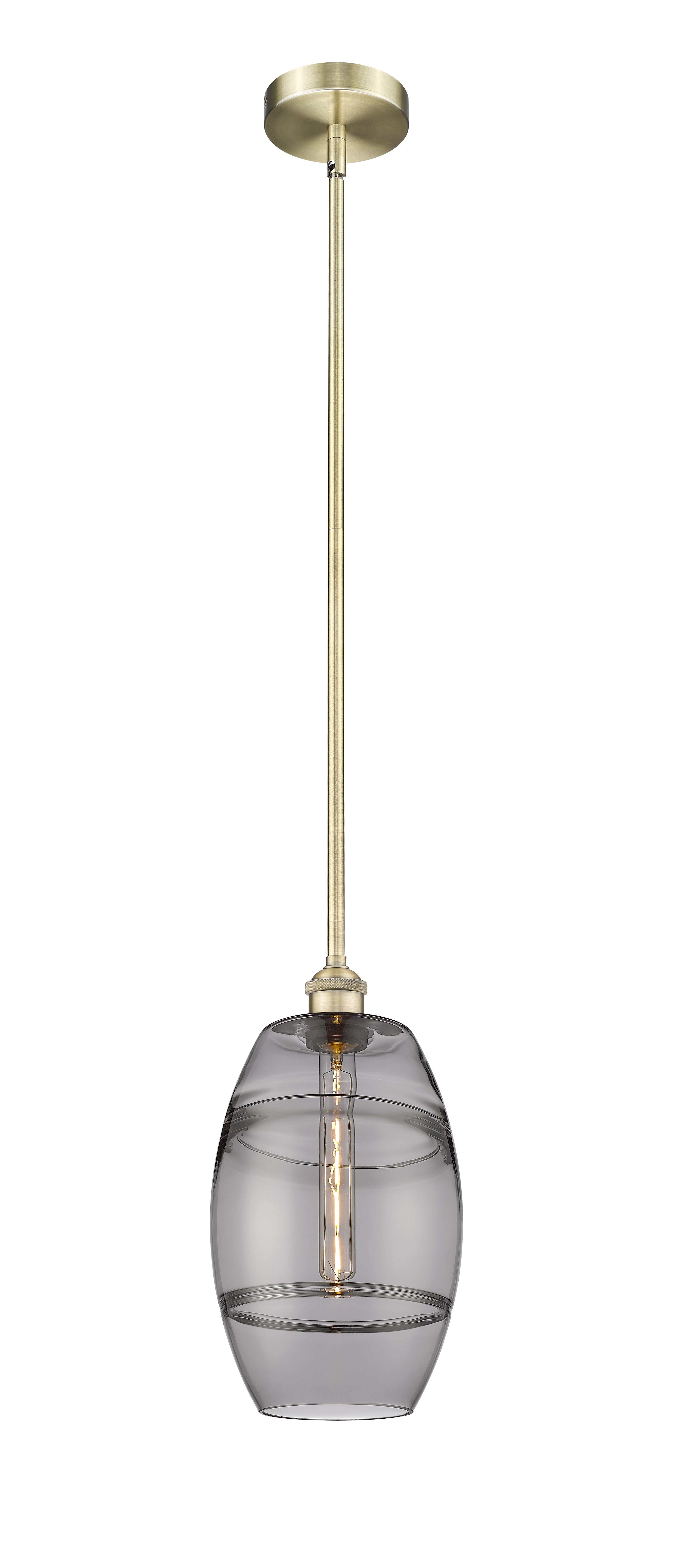 Edison Mini Pendant Antique Brass Finish