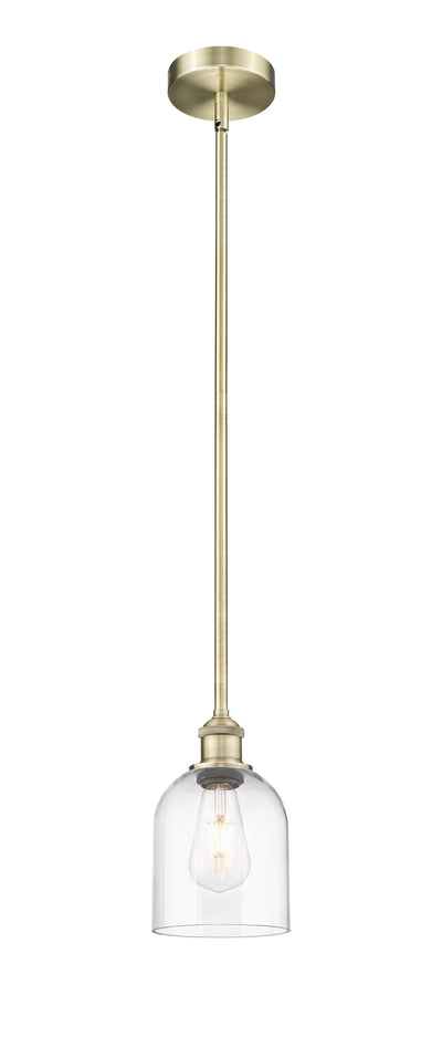 Edison Mini Pendant Antique Brass Finish