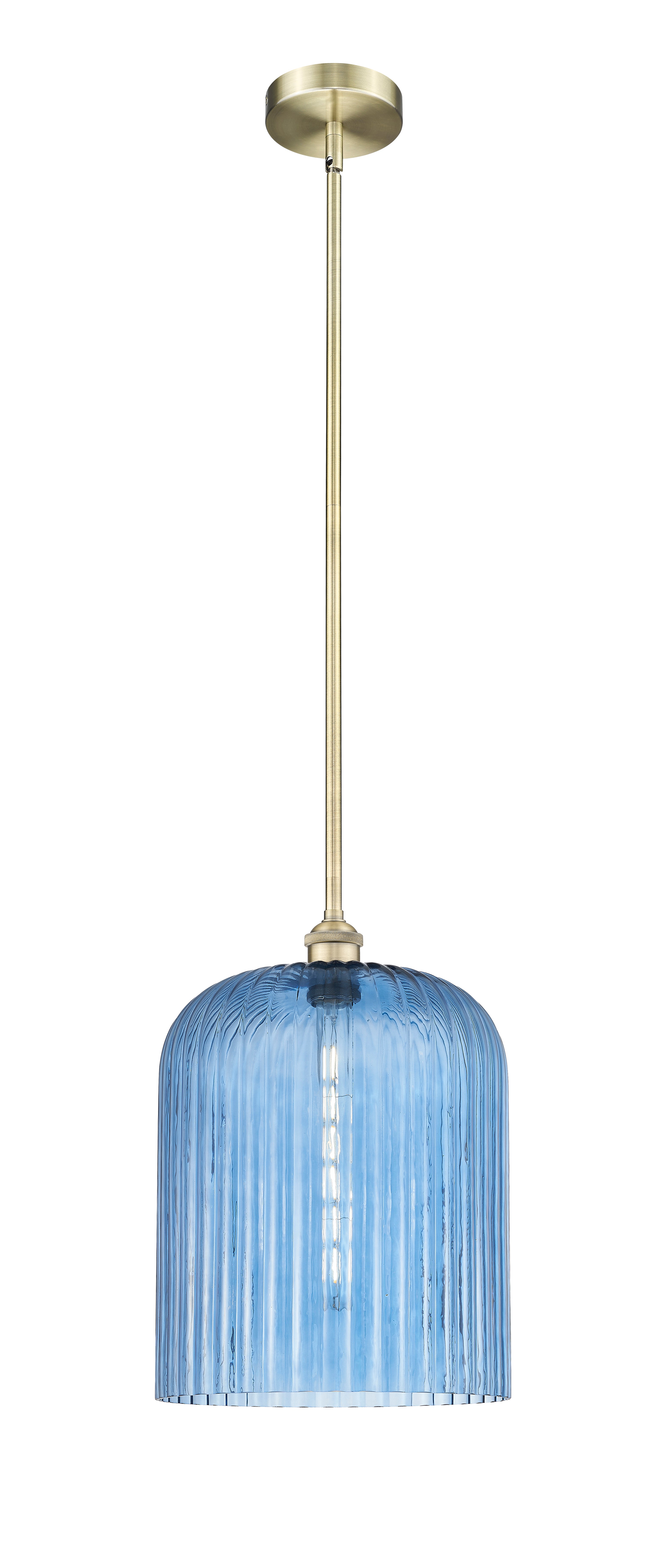 Edison Mini Pendant Antique Brass Finish