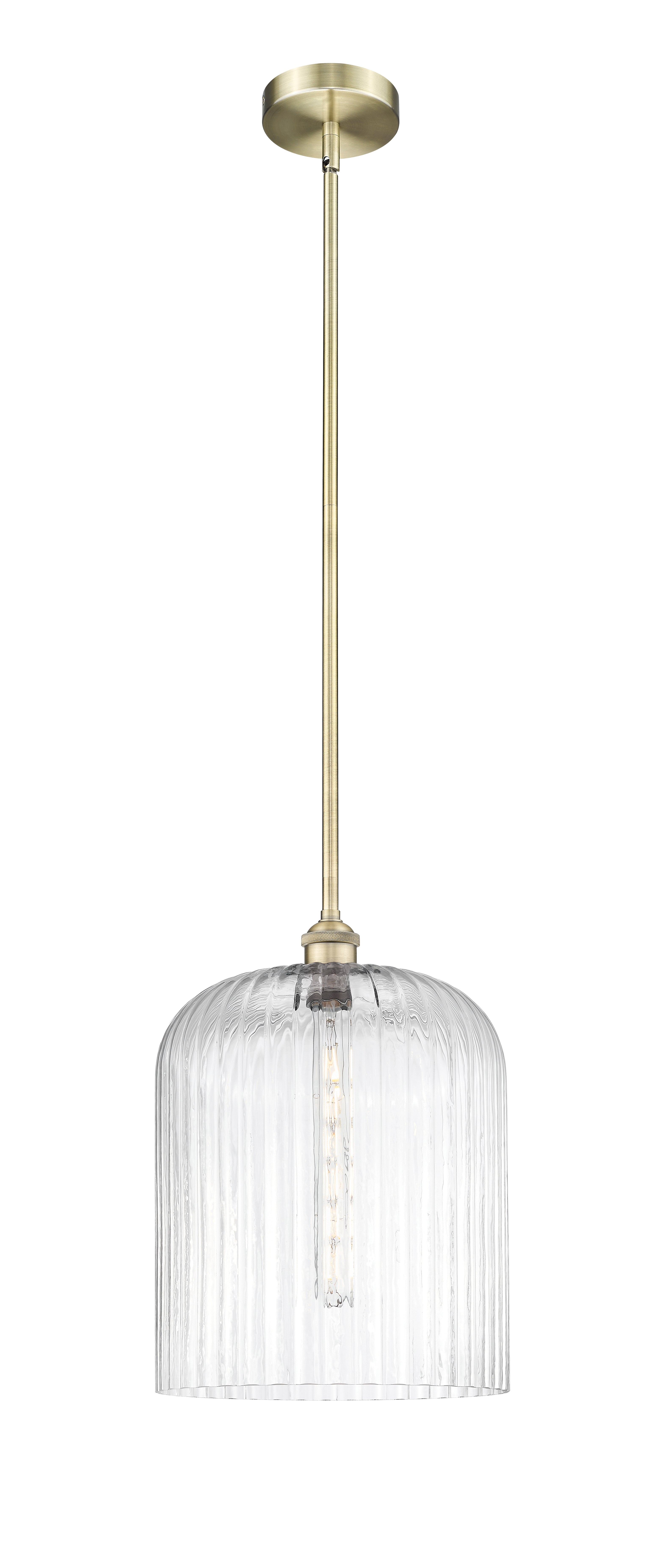 Edison Mini Pendant Antique Brass Finish