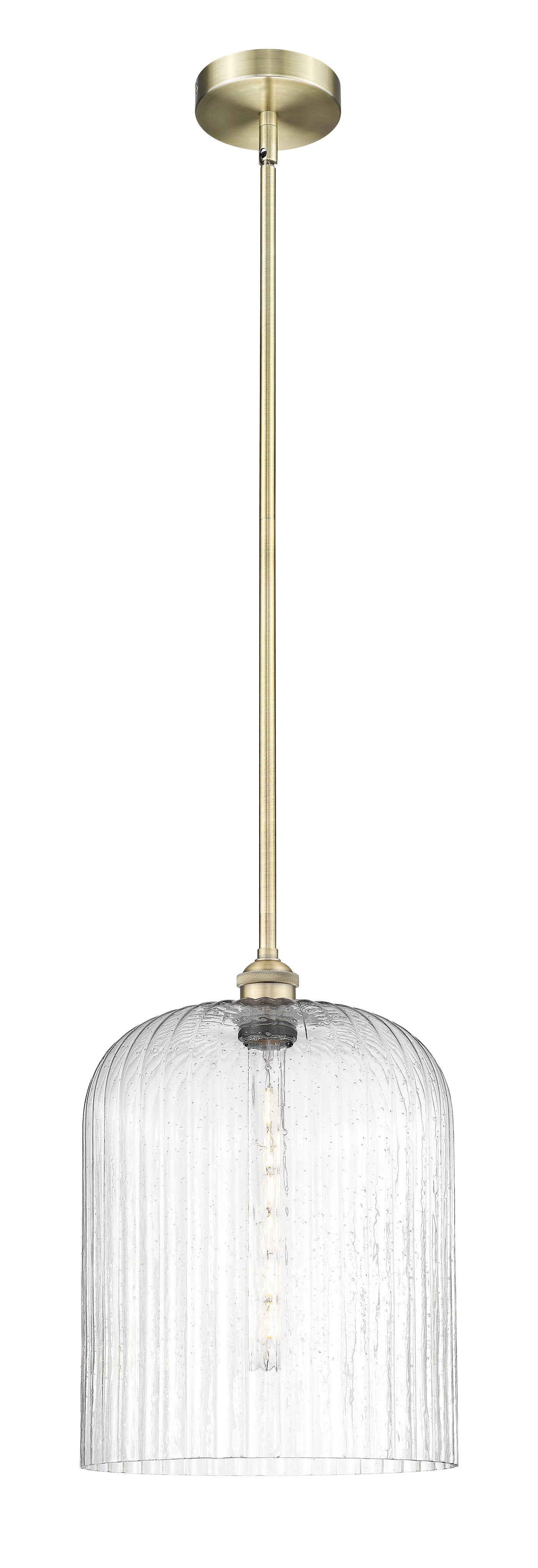 Edison Mini Pendant Antique Brass Finish