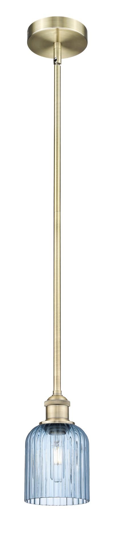 Edison Mini Pendant Antique Brass Finish
