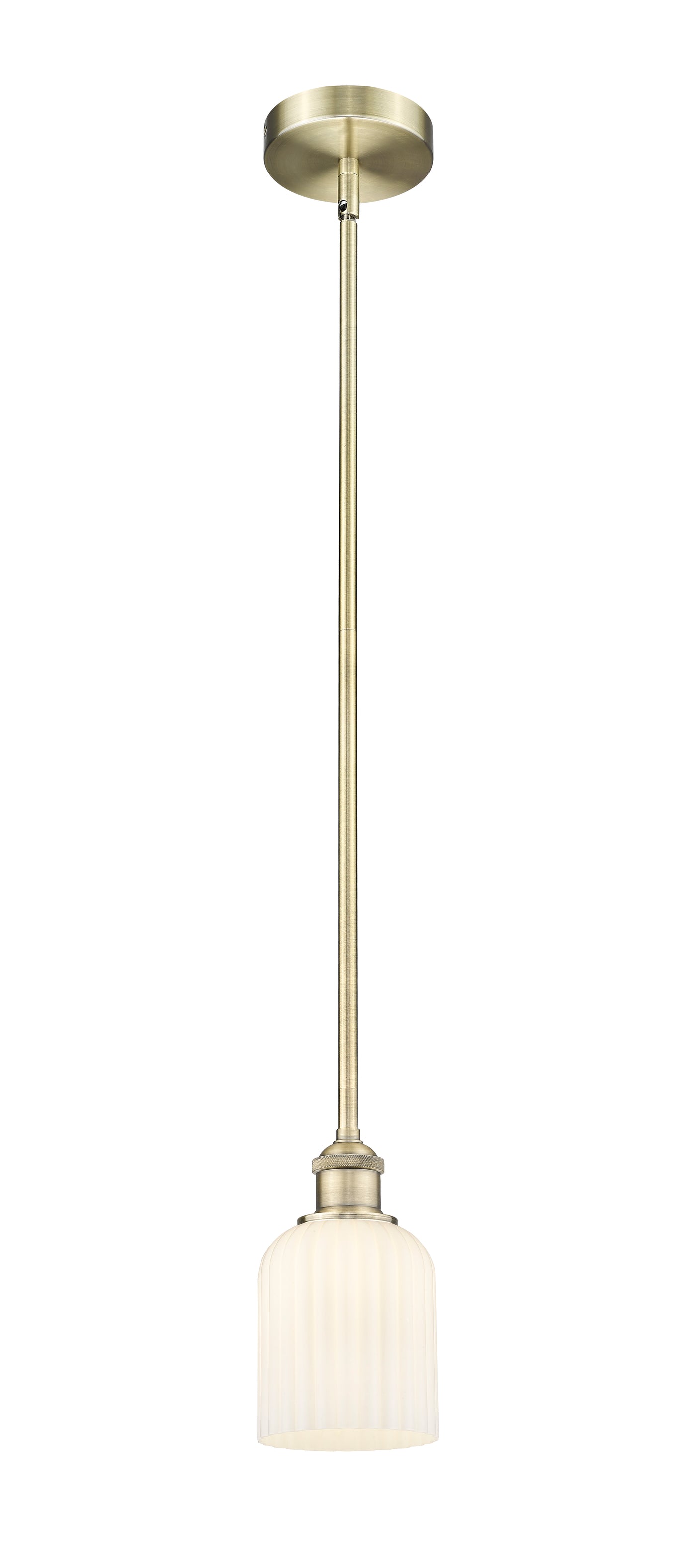 Edison Mini Pendant Antique Brass Finish