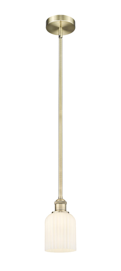 Edison Mini Pendant Antique Brass Finish