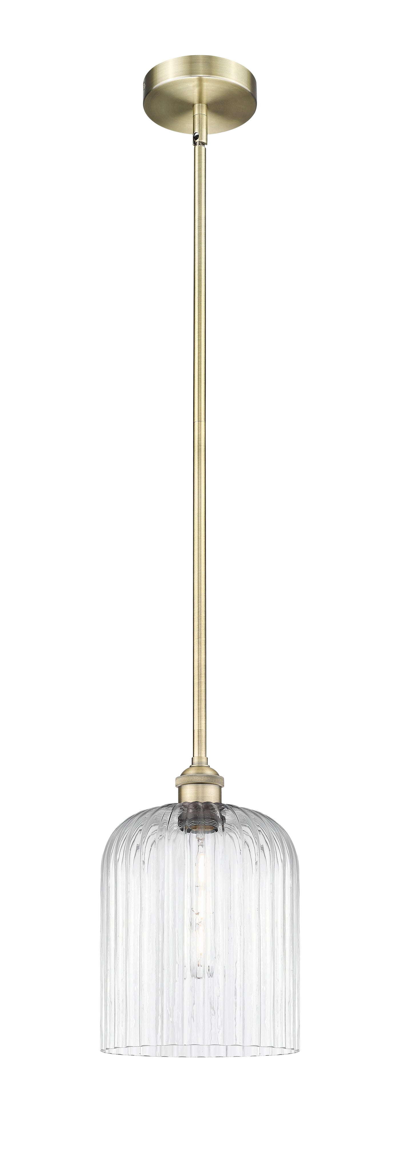 Edison Mini Pendant Antique Brass Finish