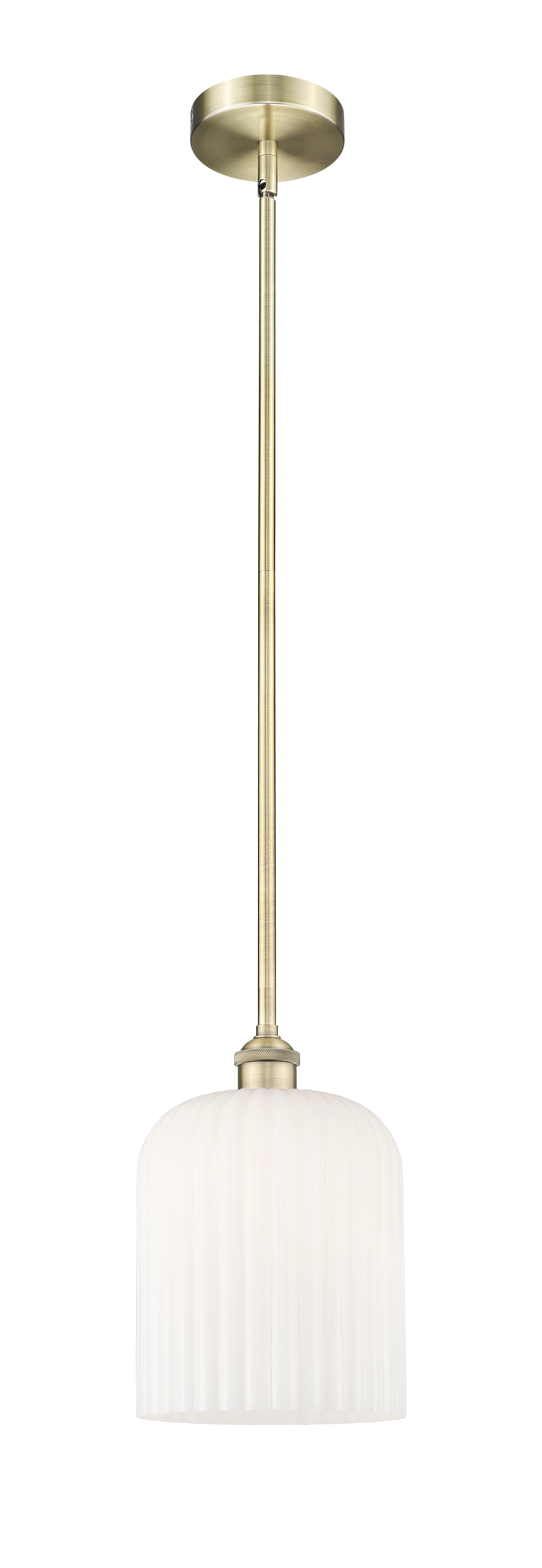 Edison Mini Pendant Antique Brass Finish