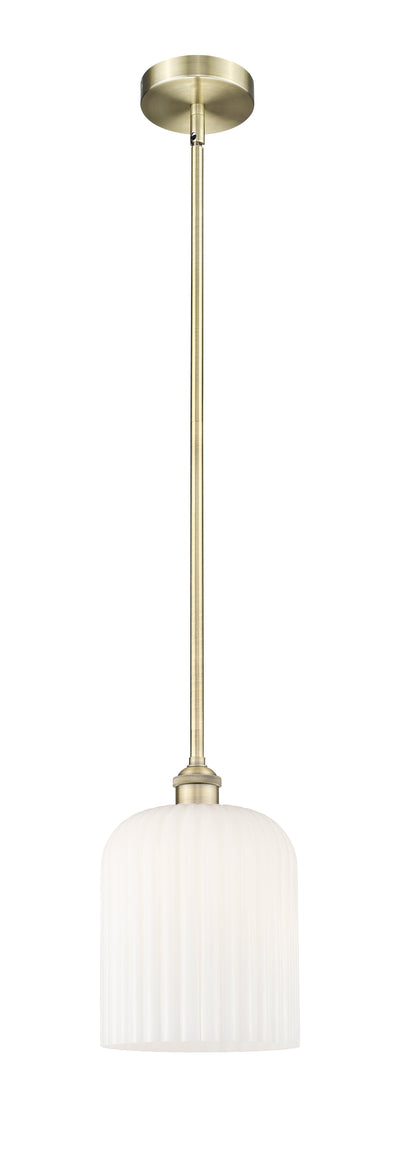 Edison Mini Pendant Antique Brass Finish