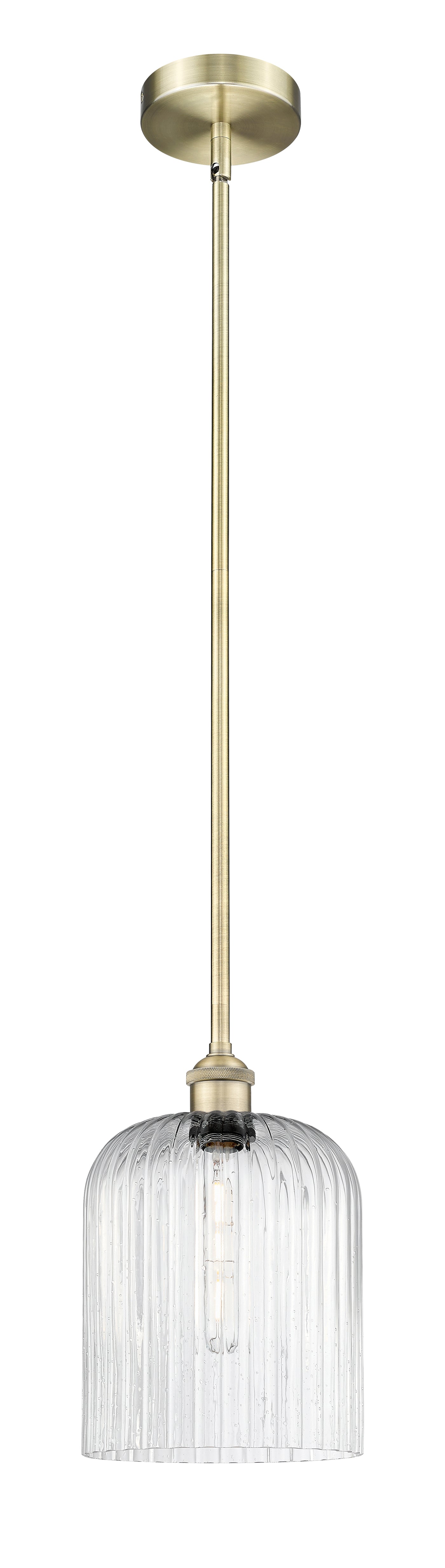 Edison Mini Pendant Antique Brass Finish