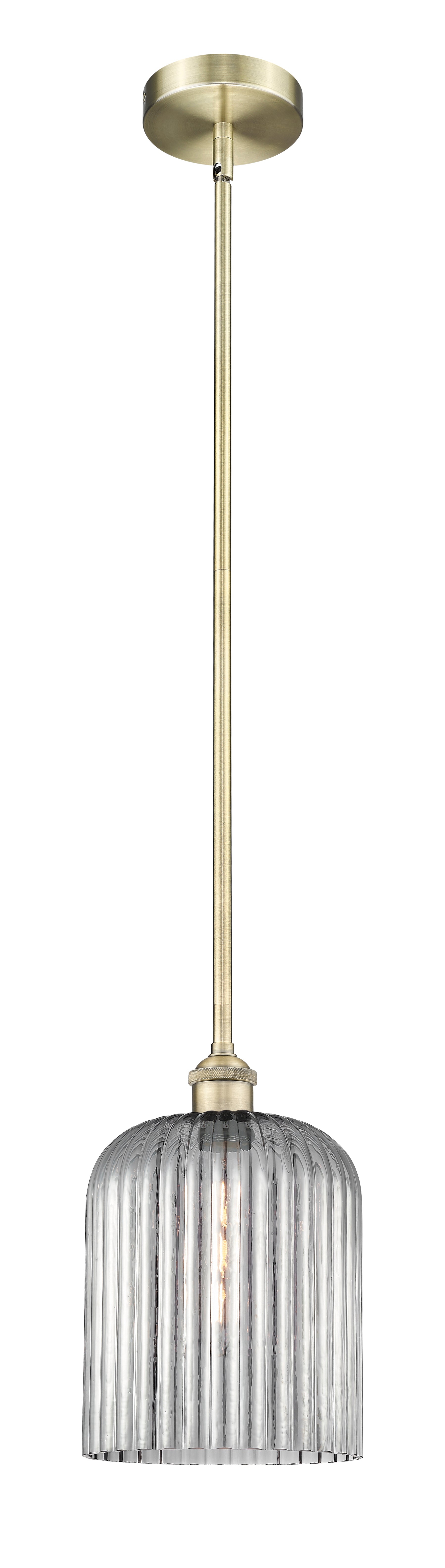 Edison Mini Pendant Antique Brass Finish