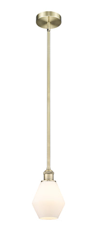 Edison Mini Pendant Antique Brass Finish