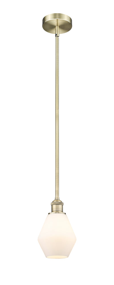 Edison Mini Pendant Antique Brass Finish