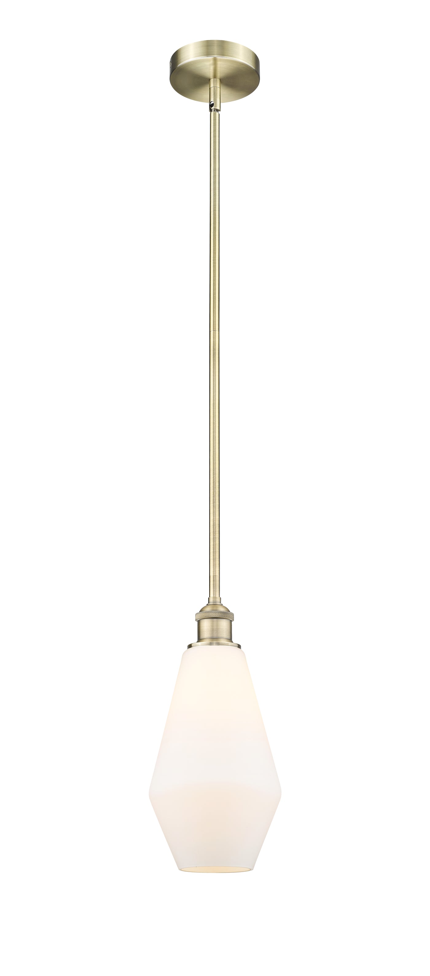 Edison Mini Pendant Antique Brass Finish