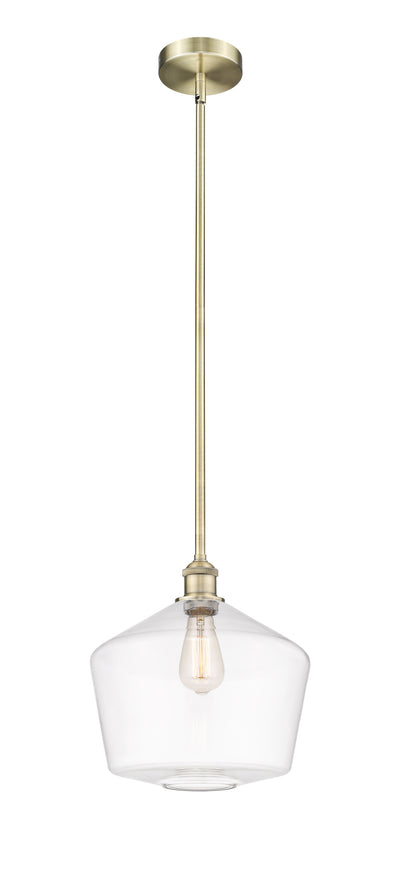 Edison Mini Pendant Antique Brass Finish