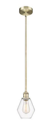 Edison Mini Pendant Antique Brass Finish