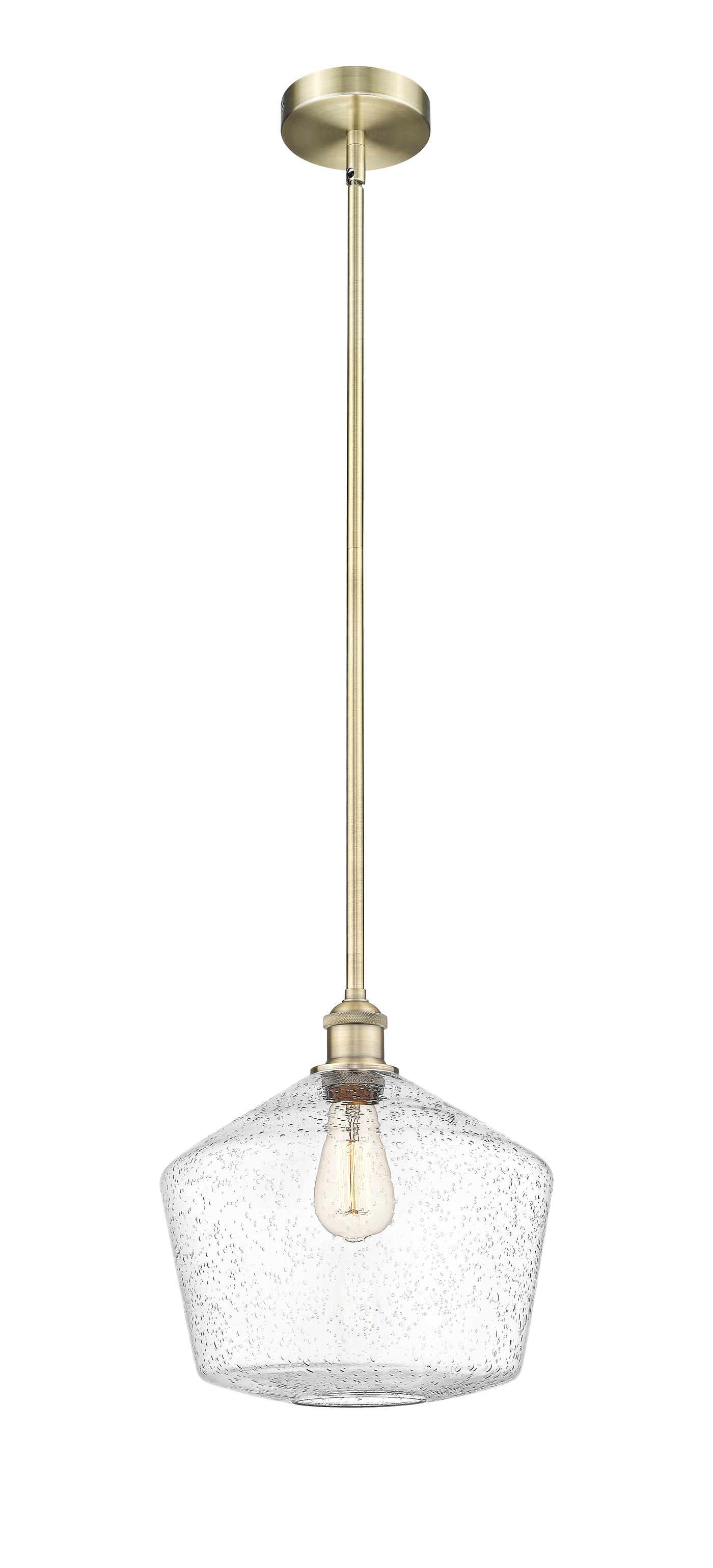 Edison Mini Pendant Antique Brass Finish