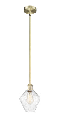 Edison Mini Pendant Antique Brass 8 Inch