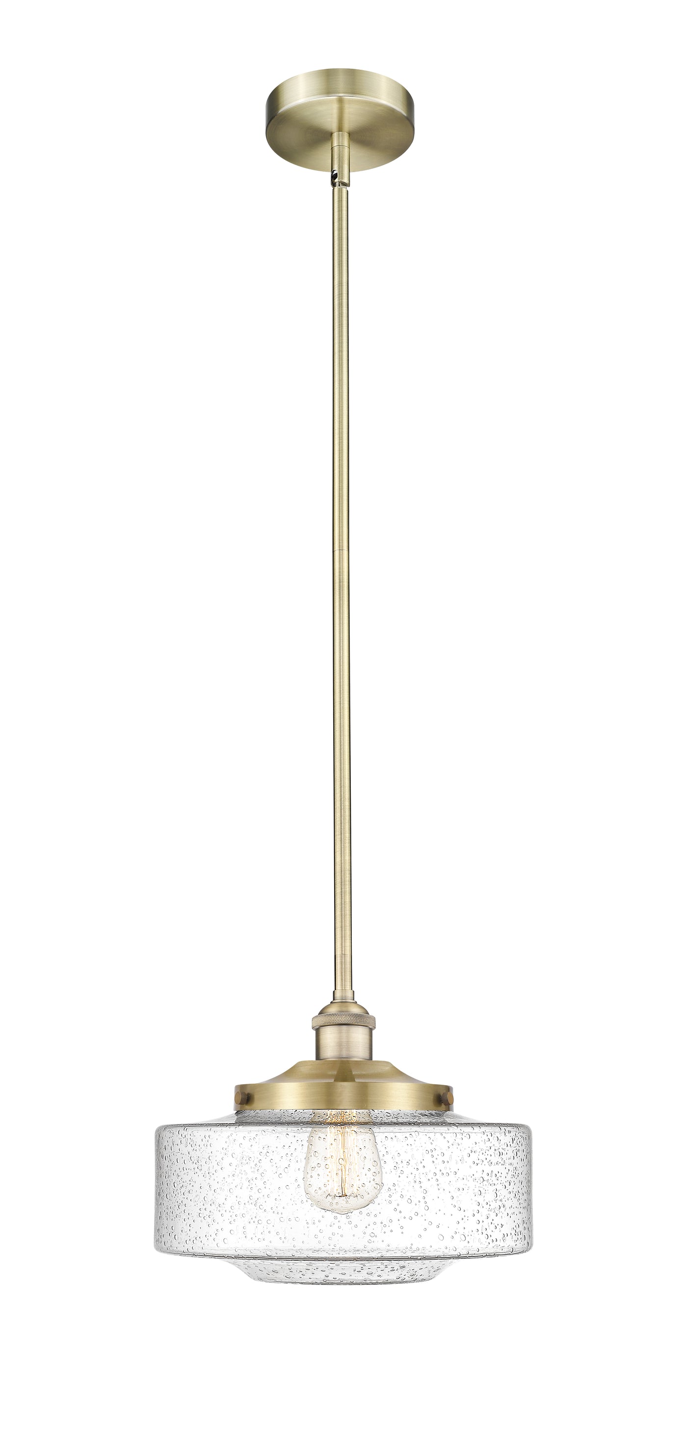 Edison Mini Pendant Antique Brass Finish