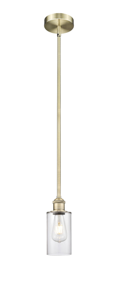 Edison Mini Pendant Antique Brass Finish