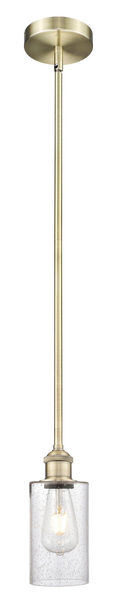 Edison Mini Pendant Antique Brass Finish