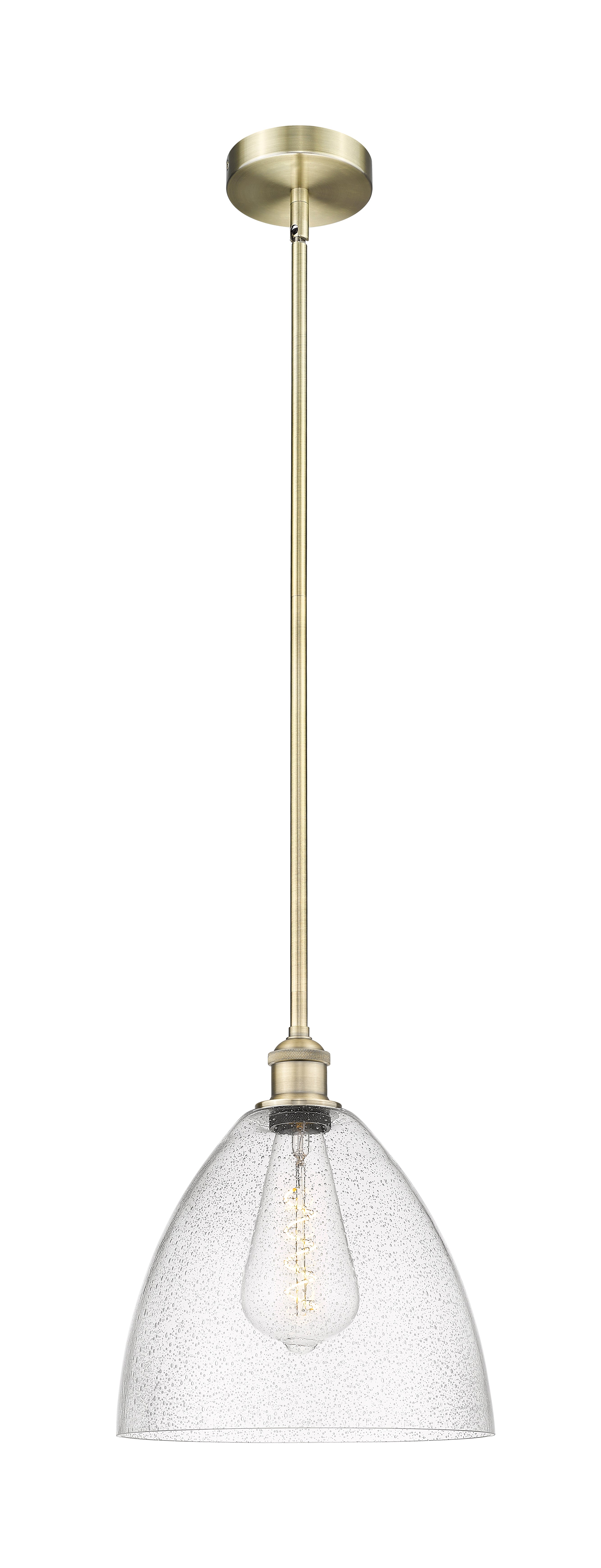 Edison Mini Pendant Antique Brass Finish