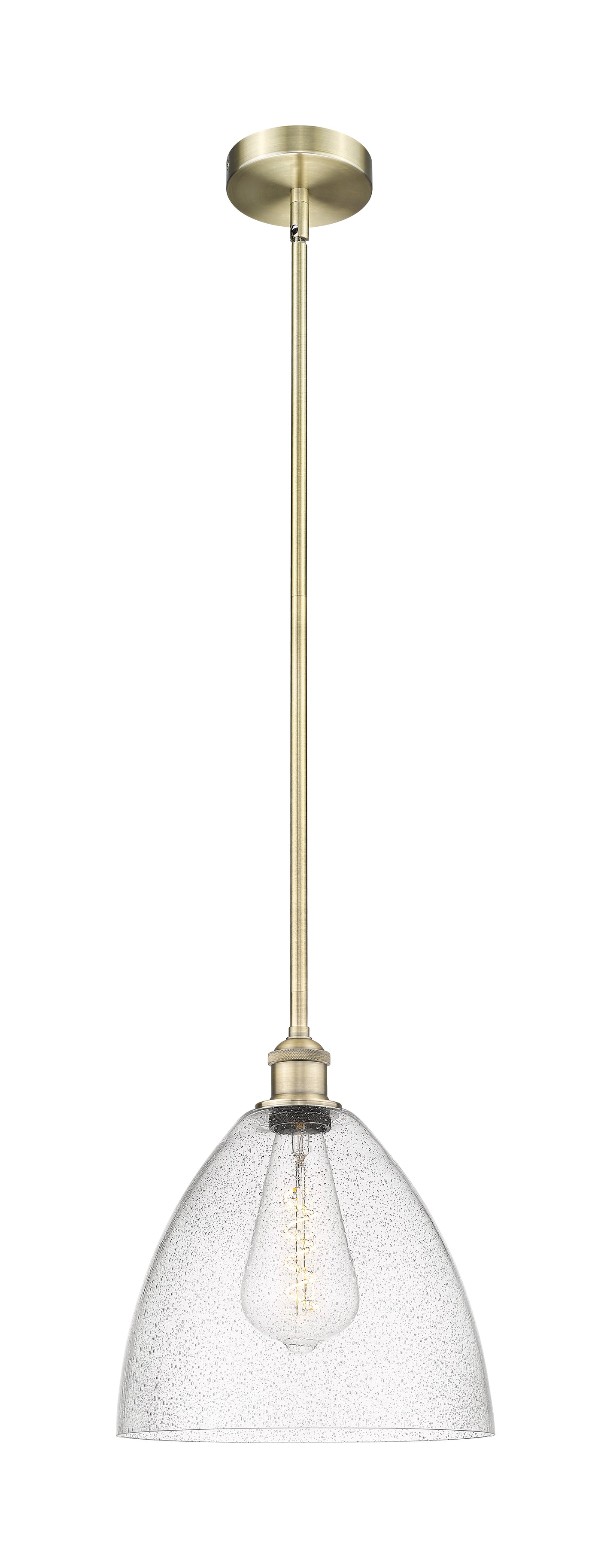 Edison Mini Pendant Antique Cast Brass