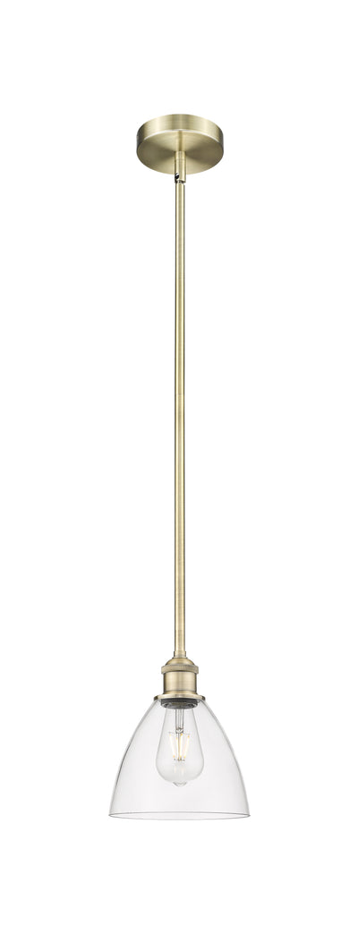 Edison Mini Pendant Antique Brass Finish