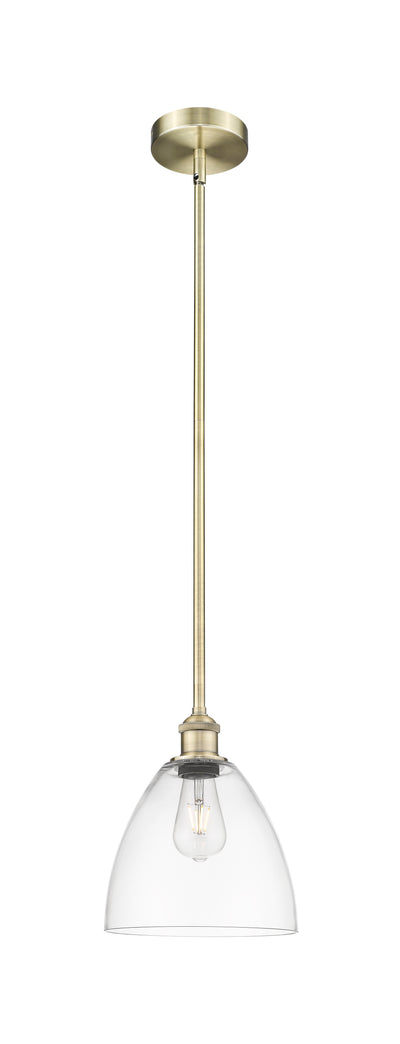 Edison Mini Pendant Antique Brass Cast