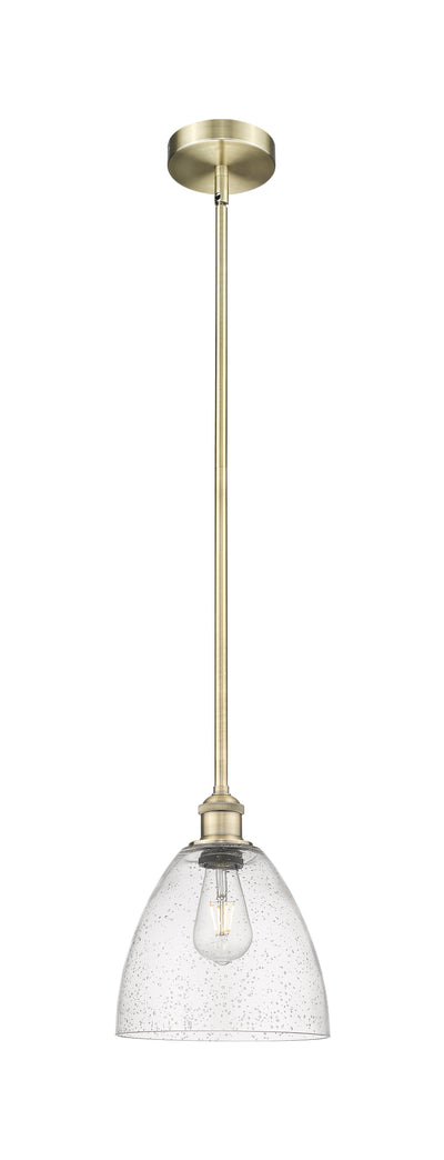 Edison Mini Pendant Antique Brass Finish