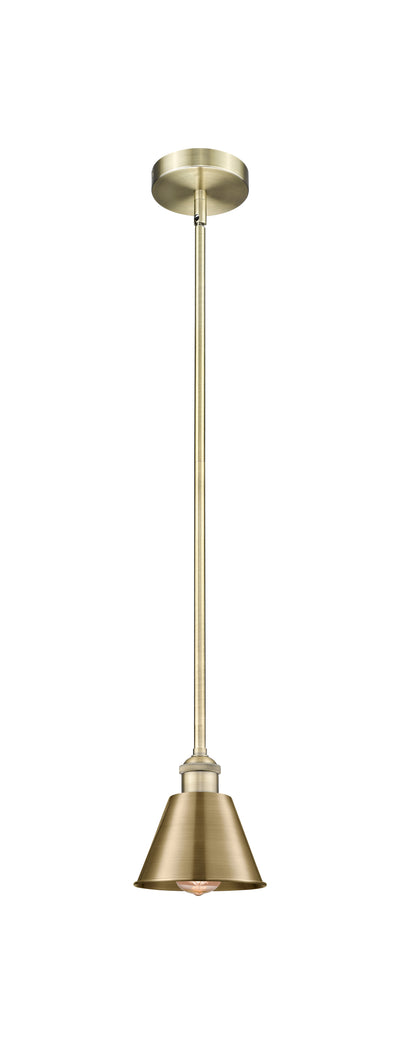 Edison Mini Pendant Antique Brass Finish